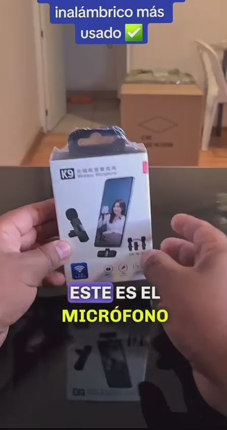 Microfono Inalambrico Para Iphone K9 – imeXtec
